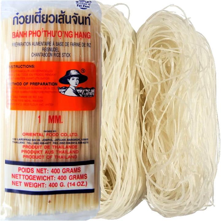 Przygotowanie makaronu ryżowego