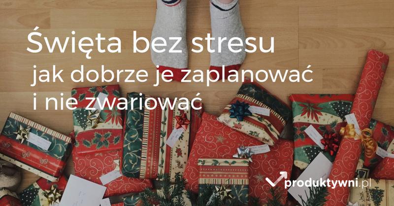 Zarządzanie czasem święta