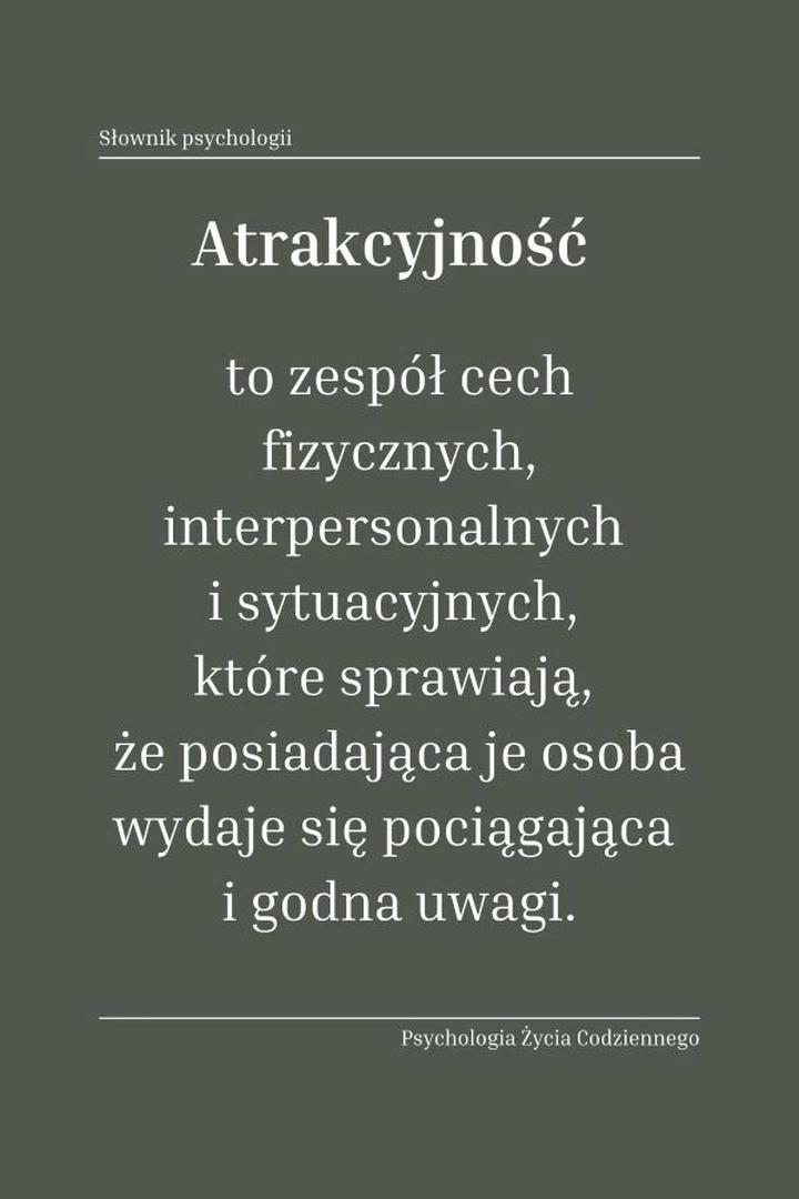 Postrzeganie atrakcyjności
