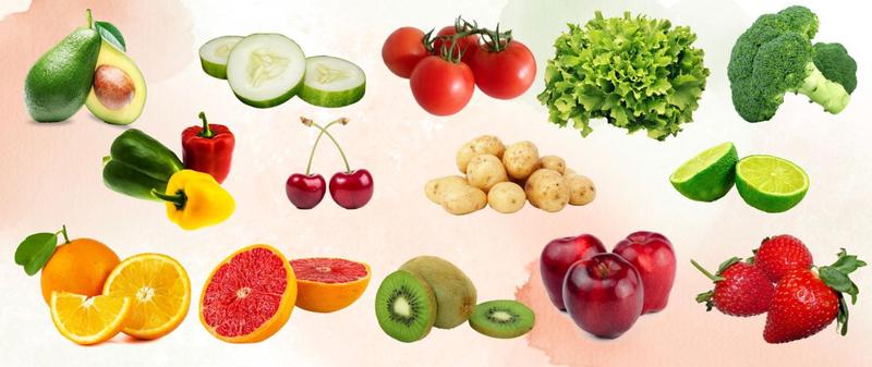 Psychologia kolorów owoców i warzyw