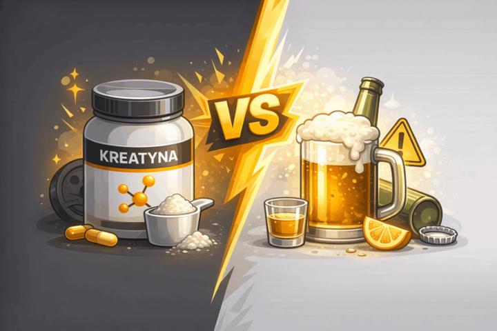 Kreatyna a alkohol